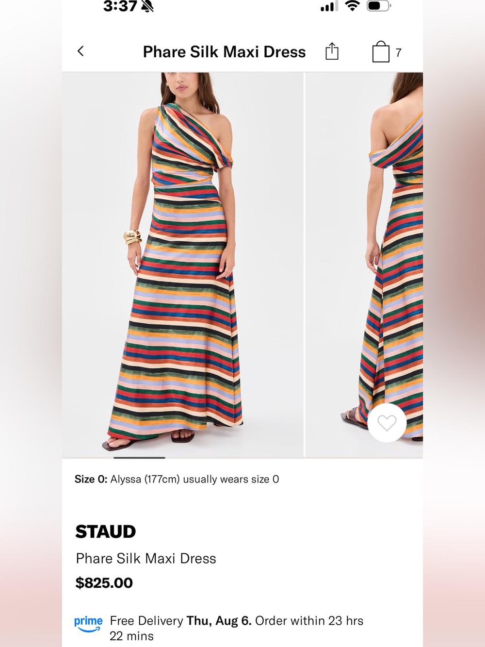NWOT Staud Phare maxi dress size 4